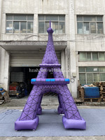 Modèle de Monument Gonflable Personnalisé de la Tour Eiffel, Structure de Sites Touristiques Gonflables