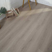 Parquet en bois massif multicouche 12 mm, série imperméable à la cire d'abeille, haute résistance à l'usure, pour hôtel, parquet dur, sol en bois