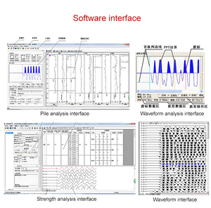 Beste prijs draagbare NDT niet-metalen ultrasone detector voor het testen van betonpalen - Product Image 5