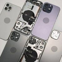 Vente en gros d'usine, original pour iPhone X 13 11 Pro Max, boîtier de téléphone portable, verre arrière, couvercle arrière de remplacement, design de téléphone à barre