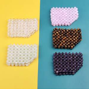 Facial SPA Gemstone Eye Mask Cooling Rose Quartz Amethyst <span class=keywords><strong>Gel</strong></span> Patch para ojeras Máscara de párpado redondo reutilizable - Product Image 3