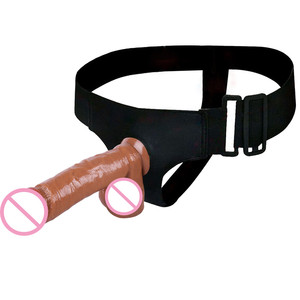 समलैंगिक महिलाओं के लिए बेल्ट के साथ डिल्डो पर थोक यथार्थवादी पट्टा सेक्स नरम डिल्डो महिला हस्तमैथुन सेक्स खिलौने - Product Image 5