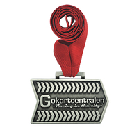 Médaille de sport en métal plaqué or personnalisée avec impression sérigraphique, pas de commande minimum, pas cher, personnalisé