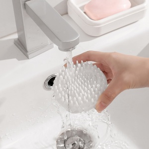 Reusable <b>Soft</b> <b>Brush</b> and Comb for Cleaning Bath Massage <b>Brush</b> Waterproof Massager Wash <b>Hair</b> - Product Image 1