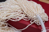 Collier de perles d'eau douce baroques de grande taille, 4-10mm, de haute qualité