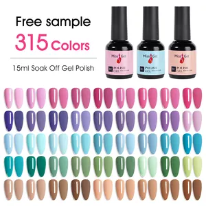 Wholesale Organizer 15ml Bulk Manufacturer Create Your Own Brand UV Vernis Nail Vegan Hema Free Gel Polish