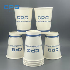 Manufacturer Custom Eco-Friendly PE Coated Double Wall Heat Resistant Disposable Paper <b>Cups</b> <b>8oz</b> 12oz 16oz <b>Coffee</b> Recyclable - Product Image 1