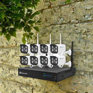 8CH H.265 IP66 Waterproof Outdoor Full HD WiFi IP Security Camera System 2MP Wireless CCTV NVR Kits with Wide Angle Function - Product Image 6