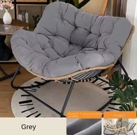 Fauteuil à Bascule de Luxe Confortable et Épais, Design Moderne pour Salon et Chambre, Chaise Longue de Loisir