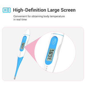 Thermomètre numérique de type stylo à lecture rapide haute sensibilité thermomètres électroniques thermomètre oral étanche pour la <span class=keywords><strong>bouche</strong></span> - Product Image 6