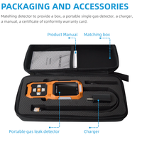 Analyseur de gaz portable haute précision avec écran couleur, détecteur de gaz combustible portable pour CH4 EX, capteur de méthane et de propane