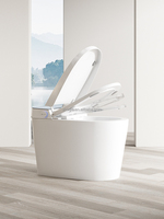 Jetman Toilette monobloc moderne en céramique pour hôtel avec réservoir dissimulé et siphon en S Toilette intelligente pour hôtel de style maison