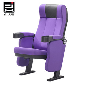 Chaises de <span class=keywords><strong>cinéma</strong></span> pliantes de luxe modernes <span class=keywords><strong>Nouveau</strong></span> design de style contemporain pour l'église Théâtre École Fabriqué en Chine Mobilier de théâtre - Product Image 3
