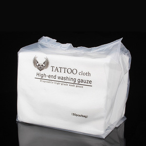 50 Packs Disposable <b>Tattoo</b> Wipe <b>Paper</b> Towels Nonwoven Cleaning Towels for Studio <b>Tattoo</b> Supplies - Product Image 5