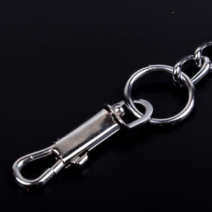 Laisse de traction en acier inoxydable, chaîne pour chien, chaîne en fer, laisse pour chien, boucle en fer, chaîne avec poignée souple, adaptée aux <span class=keywords><strong>chiens</strong></span> ou aux chats - Product Image 3