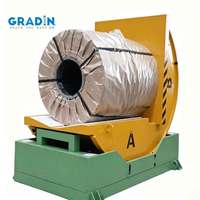 Plateforme de retournement personnalisée avec inclinateur hydraulique pour moules en acier bobiné à 90 degrés