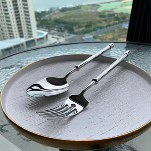 Juego de Cubiertos de Acero Inoxidable de Alta Calidad, Cubertería Económica al por Mayor para Restaurantes, Incluye Cuchillo para Carne para Fiestas y Bodas - Product Image 2
