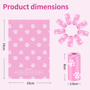 Wholesale Eco-Friendly Biodegradable <b>Pet</b> <b>Waste</b> Bag New Cartoon Dog Poop Bags for <b>Pet</b> <b>Waste</b> <b>Disposal</b> - Product Image 5