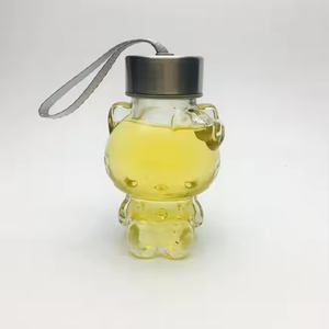 Pot en verre de 150ml avec capuchon en métal <span class=keywords><strong>pour</strong></span> bébé créatif <span class=keywords><strong>pour</strong></span> bouteille de stockage de nourriture à boire au miel - Product Image 4