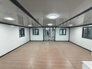 Nhà Container có thể mở rộng với các tấm pin mặt trời 40ft 3 phòng ngủ tắt lưới sống di động mô-đun nhà di động thép đúc sẵn - Product Image 4