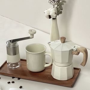 IStapromo Gifts Wholesale Coffee Brewing Gift Set Electric Heater Stainless Moka Pot Distributor Filters,Premium Foam Gift Box - Product Image 5