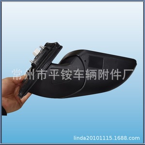 Espejo Lateral para Auto Hyundai 87610/87620-R1020, Espejo Plano, Carcasa Negra de ABS, Repuesto Nuevo - Product Image 4