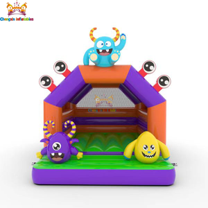 Château gonflable sur le thème des monstres, nouvelle conception, adapté à la <span class=keywords><strong>location</strong></span> commerciale et à l'usage familial, parfait <span class=keywords><strong>pour</strong></span> les fêtes d'enfants en plein air - Product Image 2