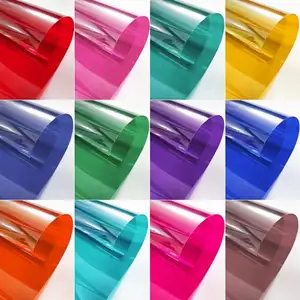 Clear Colorful A4 Size 0.15mm 0.25mm 0.3mm Glossy PET PP Rigid Plastic Sheet For Packaging