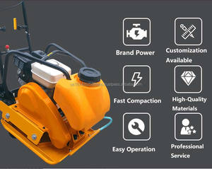 Compactador de placas vibratorias duradero construido con placas base resistentes al desgaste para soportar el uso a largo plazo en sitios de construcción difíciles - Product Image 6