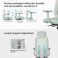 Kursi Kantor Modern Berbahan Jaring Promosi dari Cina, Kursi Meja Ergonomis, Kursi Komputer Rumah Berkualitas Tinggi Harga Terjangkau untuk Perabot Kantor