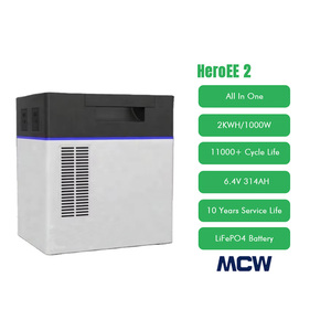 Station d'alimentation solaire multifonction fiable de 1000 W avec batterie de 2 kWh et plus de 11 000 cycles - Product Image 4