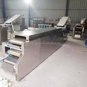 Sistema de Control PLC, Máquina Automática para Hacer Tortillas de Maíz Turcas de 30 cm, Línea de Producción de Pan Pita, Roti y Chapati - Product Image 5