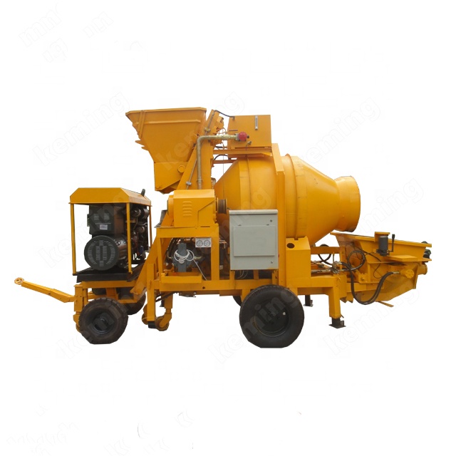 Прямая продажа с китайской фабрики, все в одном, бетономешалка и насос с дизельным генератором по более низкой цене