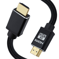 Câble OEM haute vitesse 2.1 48 Gbit/s 8K 4K 120 Hz pour moniteur HDTV et ordinateur avec gaine en PVC