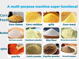 เครื่องโม่แป้งไฟฟ้าสำหรับใช้ในครัวเรือนเครื่องบดเมล็ดข้าวโพดพริกไทยข้าวโพดเครื่องบดข้าวโพดเครื่องบดเมล็ดข้าว - Product Image 5