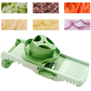 <span class=keywords><strong>Mandoline</strong></span> Trancheuse Coupe-légumes Coupe-fruits <span class=keywords><strong>Épaisseur</strong></span> <span class=keywords><strong>réglable</strong></span> pour coupe-frites Détachable Double face - Product Image 5