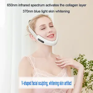 Equipo de belleza y cuidado personal, masajeador facial OEM, dispositivo de estiramiento facial, cuidado de la piel, microcorriente, adelgazante, v-face - Product Image 6