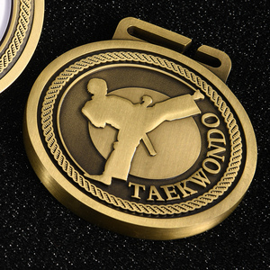 Tùy Chỉnh Taekwondo <span class=keywords><strong>Kung</strong></span> <span class=keywords><strong>Fu</strong></span> Karate Cạnh Tranh Giải Thưởng Huy Chương Vàng Đồng Kim Loại Với Mạ Kỹ Thuật Kỷ Niệm Thể Thao Huy Chương - Product Image 4