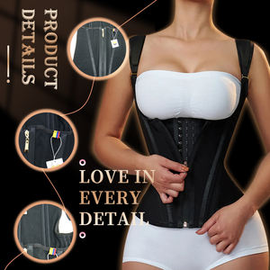 حزام نسائي كولومبي مشد مع عظام غمد كولومبي بعد الجراحة سترة خصر مختزلة - Product Image 4