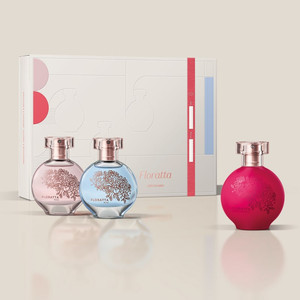 Boticario-Floratta-colonie femminili fiori segreti, blu e rosa (3x30Ml) - Product Image 1