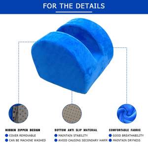 Cuscino di Supporto per la Posizione del Sonno a Forma di U in Memory Foam con Fodera Rimovibile e Lavabile, Cuscini Funzionali per la Posizionamento del Corpo - Product Image 4