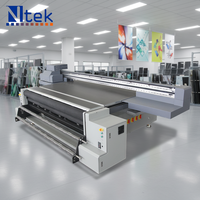 Impresora UV de Cama Plana para RICOH GEN5/GEN6, Multicolor CMYK+W+Verniz, Impresión en PVC/Papel/Vinilo y Cama Plana