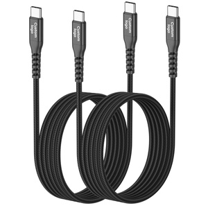 DE Warehouse SUNGUY CE Certified USB C <b>Cable</b> 60W 3A Fast Charging <b>Data</b> <b>Cable</b> Braided USB <b>Cable</b> usb carga rapida for EU Market - Product Image 1