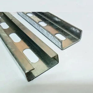 Perfil en U de Acero al Carbono Galvanizado en Caliente 41x41 41x21, Material de Construcción - Product Image 1