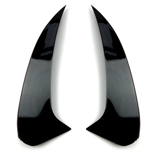 Mercedes-Benz Car Window Weather Shields Piano Black Plastic Rear Bumper Air Blade Modification 2018+ CLS-Class C257 - Product Image 1