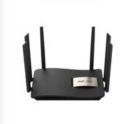 Routeur sans fil Ruijie RG-EW1200G PRO double bande 1300 Mbps RJ45 12V avec 6 antennes, boîte et adaptateur
