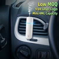 Diffuseur d'aromathérapie pour sortie d'air de climatisation automobile, mini diffuseur portable en plastique pour la maison, rechargeable par USB, vente en gros