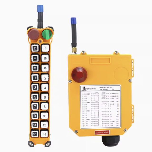 Hot Sale 20 Button Crane Radio Remote Control for Hoist Crane Industrial Remote Controller Wireless Switches Hoist Crane Control