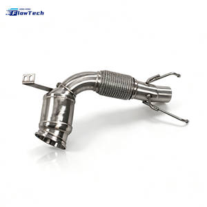 Para MINI Cooper S F56 B48 2.0T, Tubo Recto Pulido de Alto Rendimiento, Acero Inoxidable 304, Escape de Alto Flujo, Ensamblaje con Pernos, Euro 5, 200 Celdas - Product Image 1