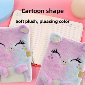 Cuaderno de Felpa con Bloqueo de Gato de Dibujos Animados, Cuaderno Cultural para Niños, Papelería, Diario Perfecto para Estudiante, Pequeña Princesa, Regalo Escolar - Product Image 3